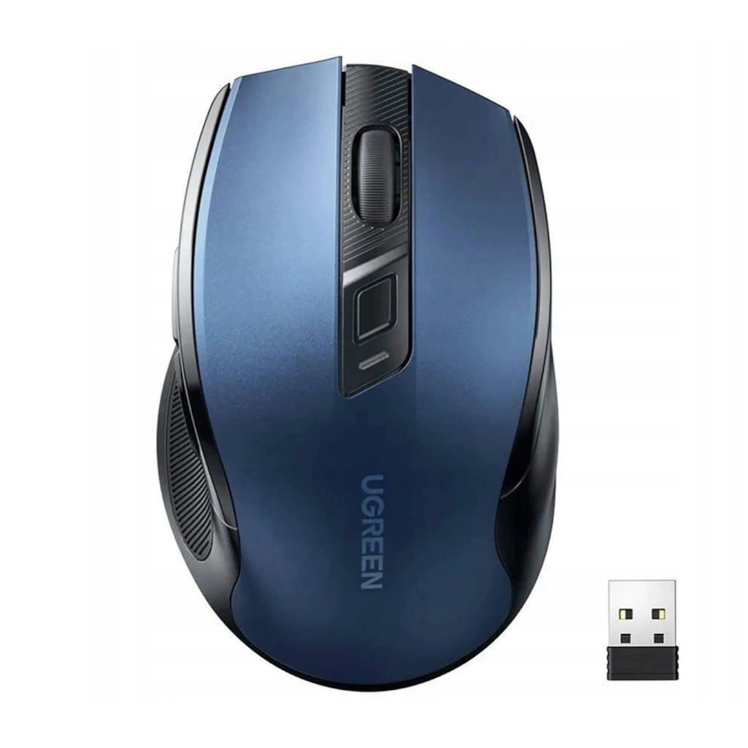 MU006-25753_UGreen-MU006-2.4GHz-Wireless-Optical-Mouse-Blue_wr_01 UGREEN MU006 2.4GHz Wireless Optical Mouse – Blue - Image 1