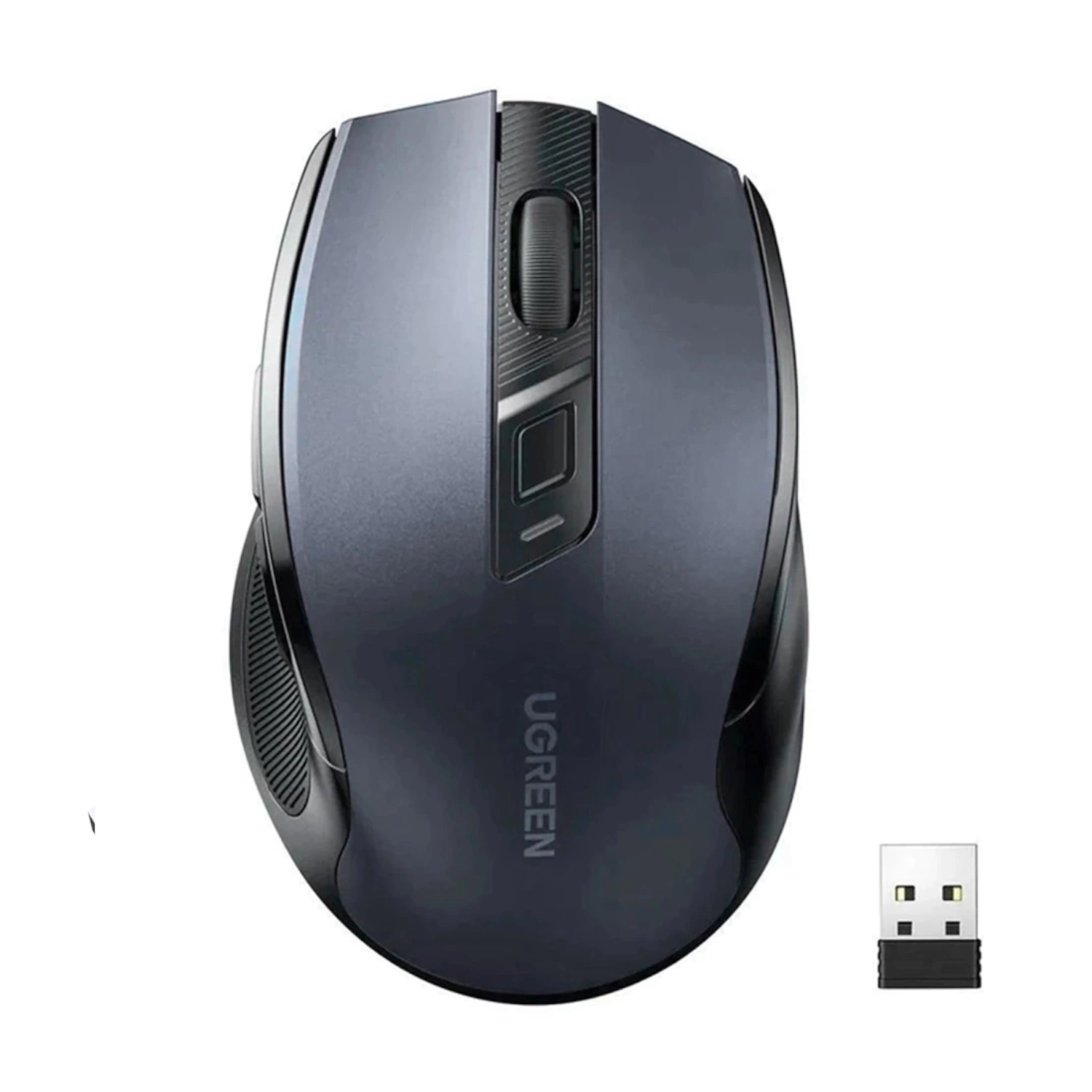 MU006-90855_UGreen-MU006-2.4GHz-Wireless-Optical-Mouse-Black_wr_01 UGREEN MU006 2.4GHz Wireless Optical Mouse – Black - Image 1