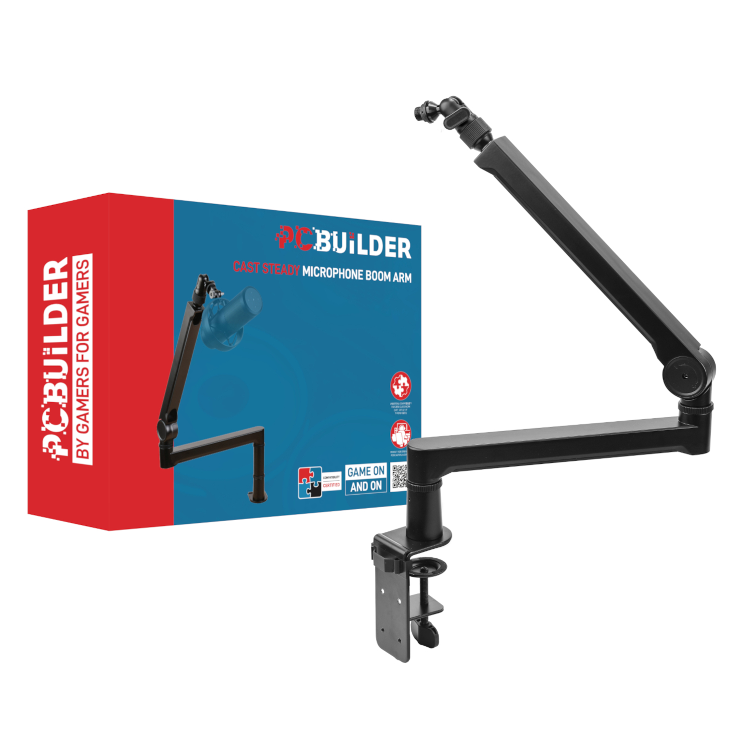 PCB-MBA-CAST-STEADY_PCBuilder-CAST-STEADY-Microphone-Boom-Arm_wr_01 PCBuilder CAST STEADY Microphone Boom Arm - Image 1