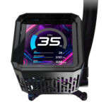 ASRock Phantom Gaming 360 LCD All-in-one Liquid CPU Cooler - Black - Image 5