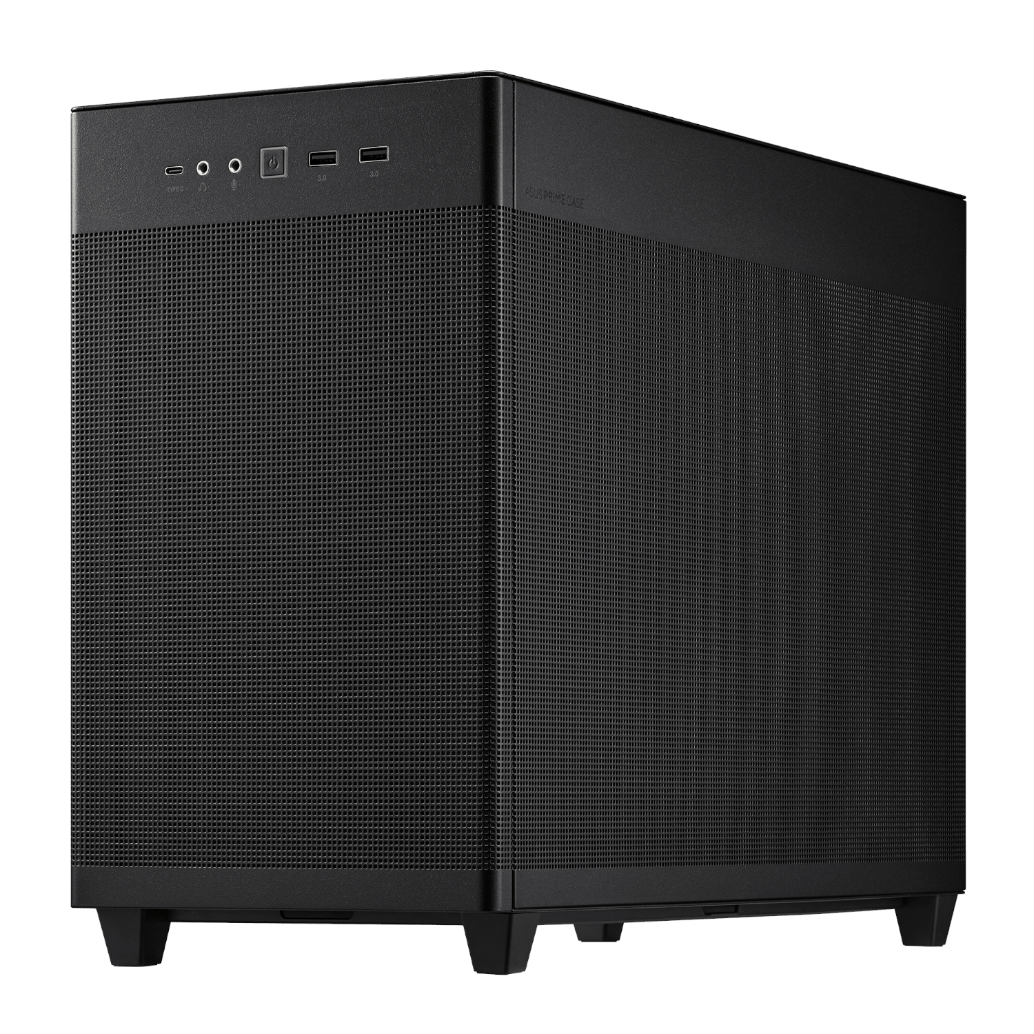 PRIMEAP201MESH-BK_Asus-Prime-AP201-Mesh-MicroATX-Chassis-Black_wr_01 Asus Prime AP201 Mesh MicroATX Chassis - Black - Image 1