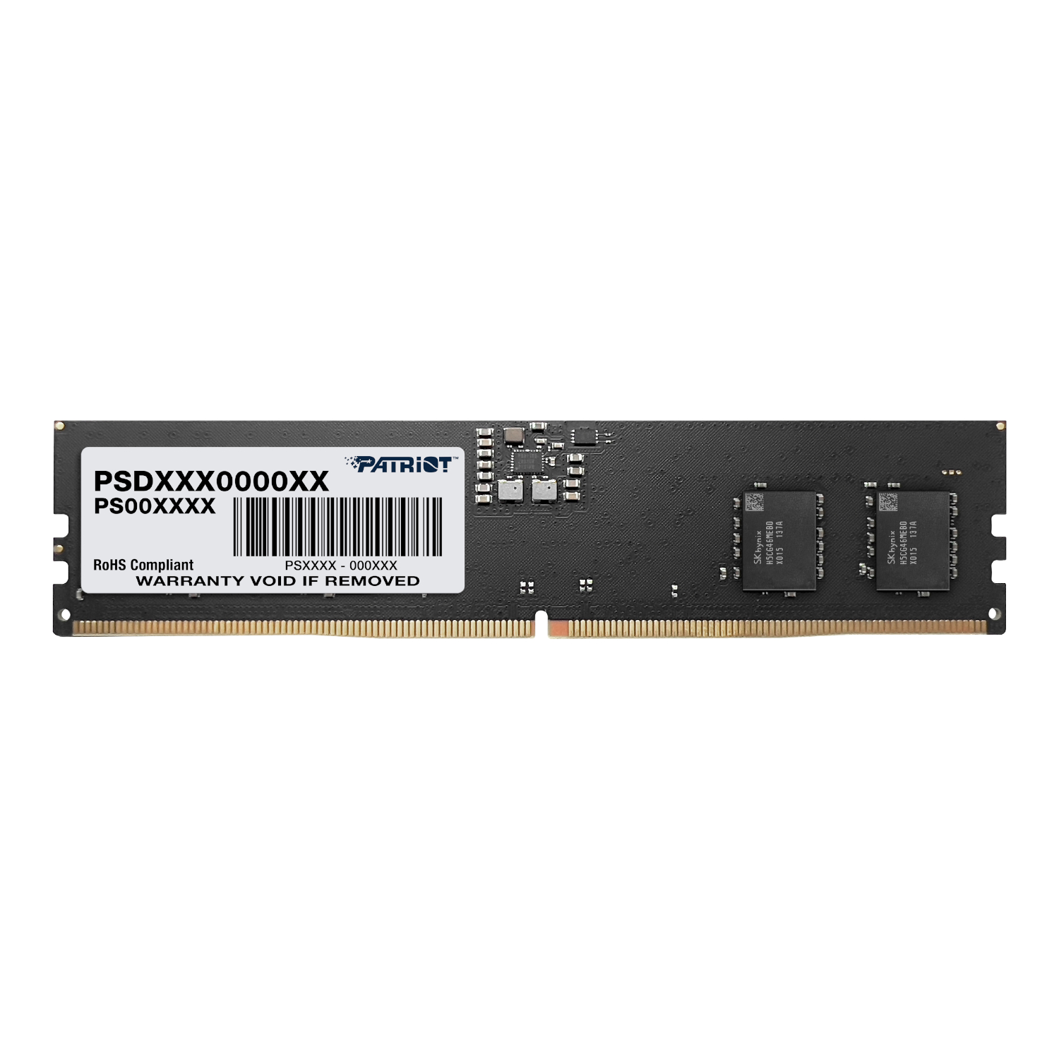 PSD58G560082_Patriot-Signature-Line-8GB-5600MHz-DDR5-UDIMM-Desktop-Memory_wr_01 Patriot Signature Line 8GB 5600MHz DDR5 UDIMM Desktop Memory - Image 1
