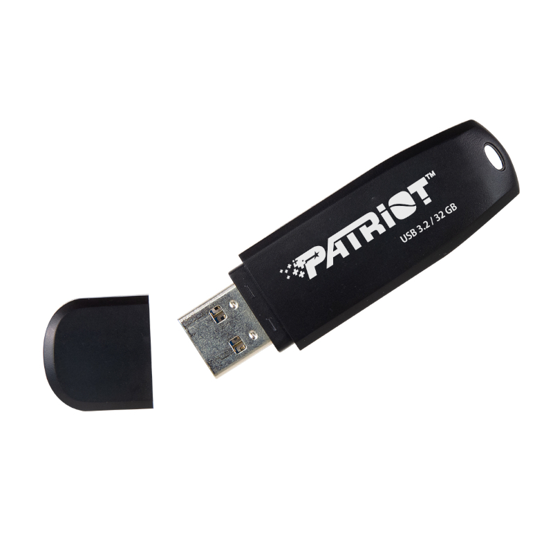 PSF32GXRB3U_wr_01 Patriot Xporter Core 32GB USB3.2 Flash Drive - Black - Image 1