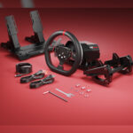 PXN V10 Ultra 270/900° 3.2nm Direct Drive USB Steering Wheel with Hall Effect Dual Pedals - Image 5