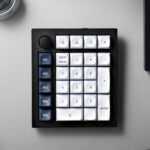 Keychron Q0 Max QMK Gateron Jupiter Banana RGB Wireless Custom Number Pad Shell White - Image 4