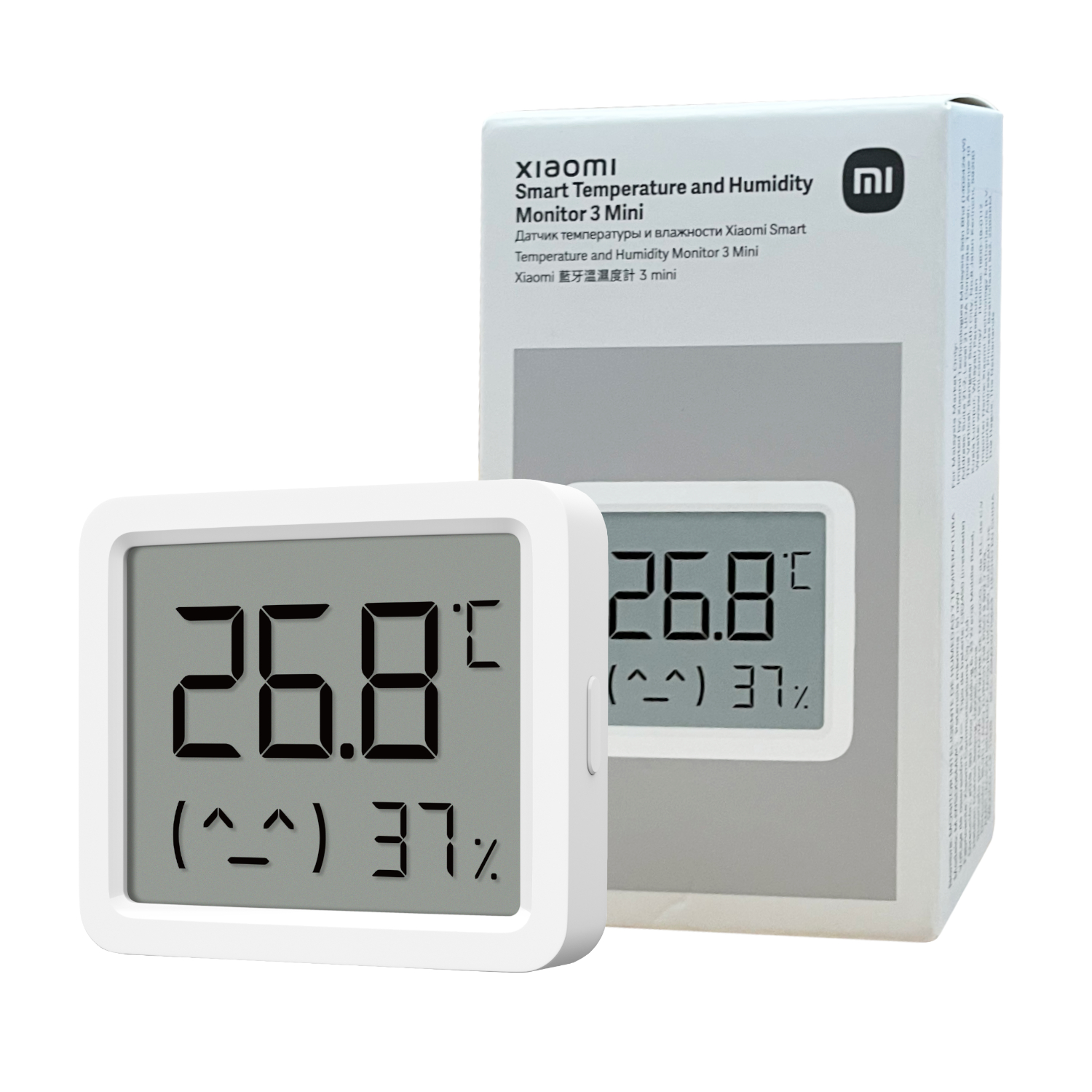 QBH4312GL_Xiaomi-Smart-Temperature-and-Humidity-Monitor-3-Mini-White_wr_01a Xiaomi Smart Temperature and Humidity Monitor 3 Mini - Image 1