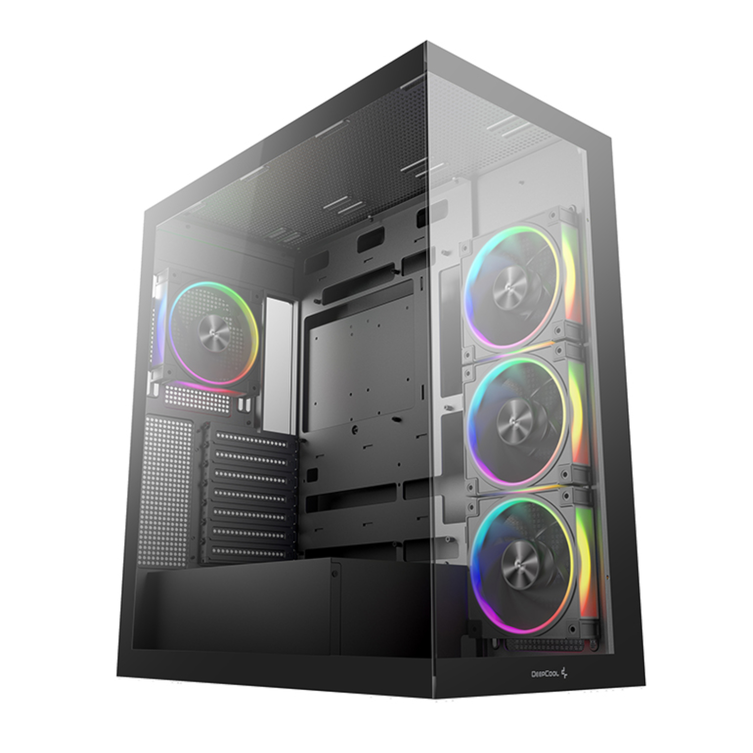 R-CG580-BKADA4-G-2_DeepCool-CG580-4F-V2-ARGB-ATX-Gaming-Chassis-Black_wr_01 DeepCool CG580 4F V2 ARGB ATX Gaming Chassis - Black - Image 1