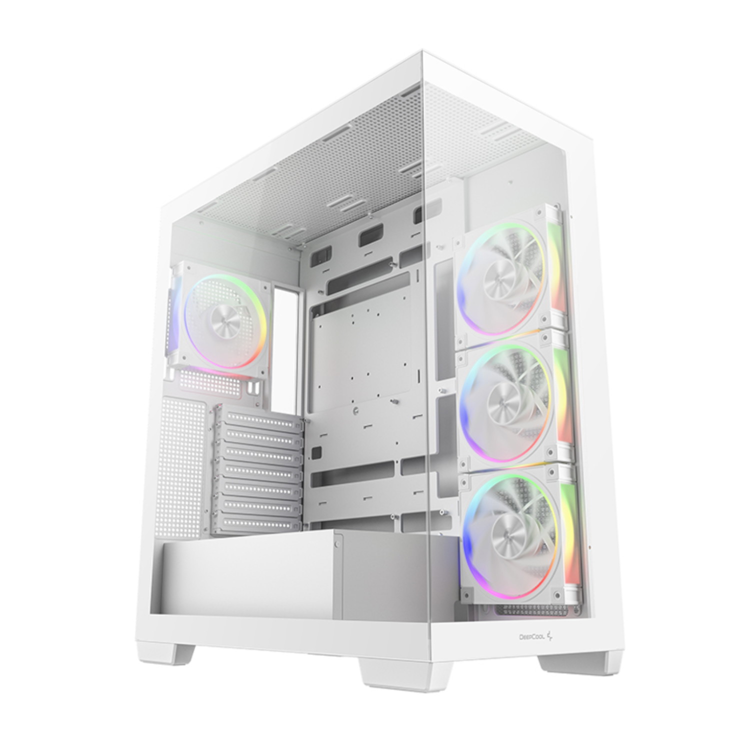 R-CG580-WHADA4-G-2_DeepCool-CG580-4F-V2-ARGB-ATX-Gaming-Chassis-–-White_wr_01 DeepCool CG580 4F V2 ARGB ATX Gaming Chassis – White - Image 1