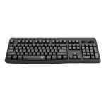 Redragon BK-7367 Full-size Ergonomic Wireless Membrane Office Keyboard - Black - Image 3