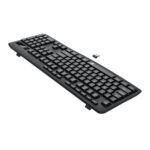 Redragon BK-7367 Full-size Ergonomic Wireless Membrane Office Keyboard - Black - Image 4