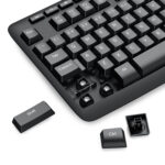 Redragon BK-7367 Full-size Ergonomic Wireless Membrane Office Keyboard - Black - Image 7