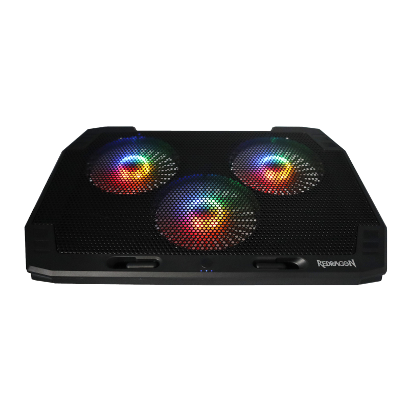 RD-GCP511_wr_01 REDRAGON Dual USB 3 Fan RGB Gaming Notebook Stand - Image 1