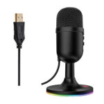 Redragon GM303 PULSAR Gaming Stream Microphone - Black - Image 4