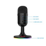 Redragon GM303 PULSAR Gaming Stream Microphone - Black - Image 5