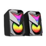 REDRAGON 2.1 Satellite Speaker TOCCATA RGB 11W Gaming Speaker - Black - Image 4