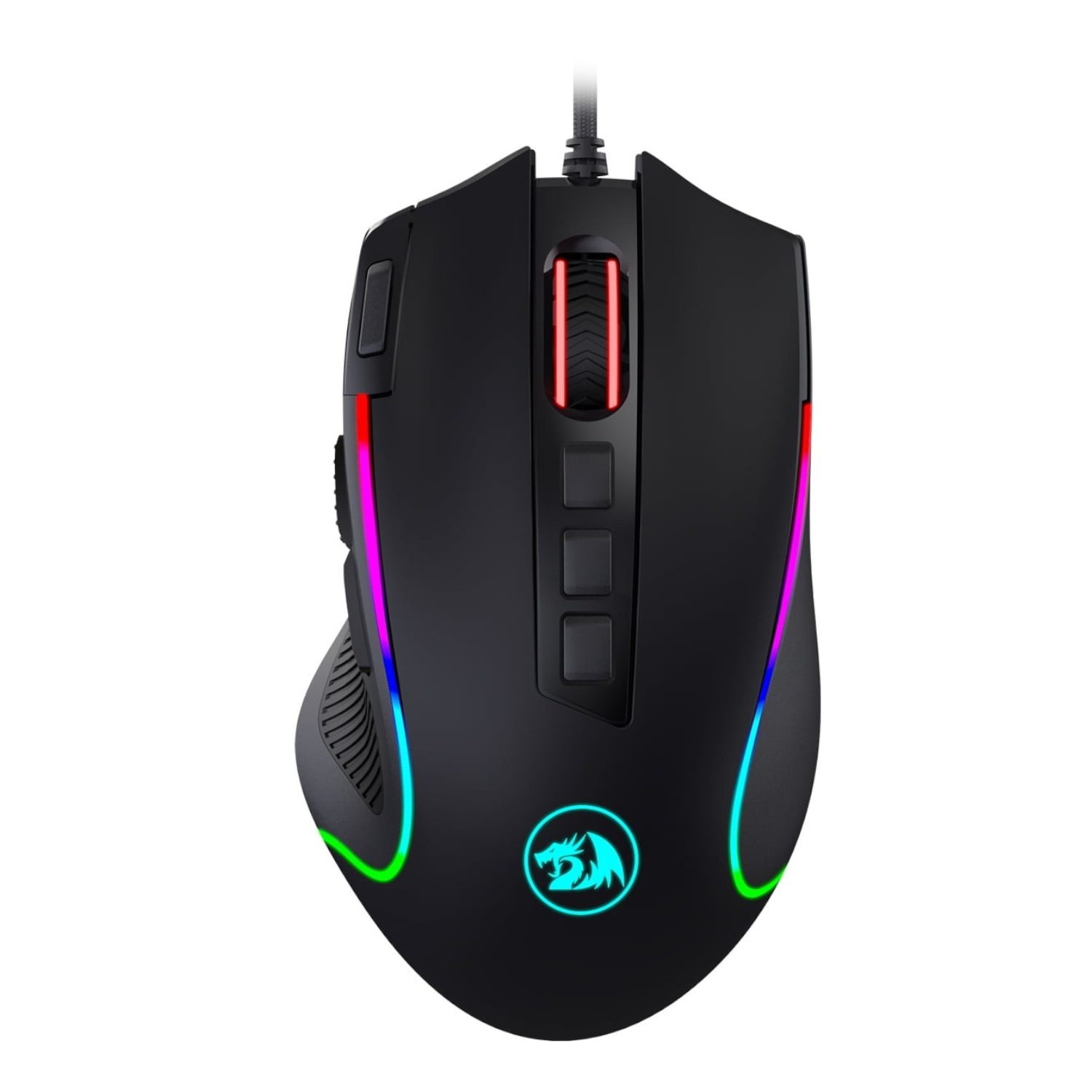 RD-M612-RGB_Redragon-PREDATOR-4000DPI-RGB-Ergo-Gaming-Mouse-–-Black_wr_01a REDRAGON PREDATOR 4000DPI RGB Ergo Gaming Mouse - Black - Image 1