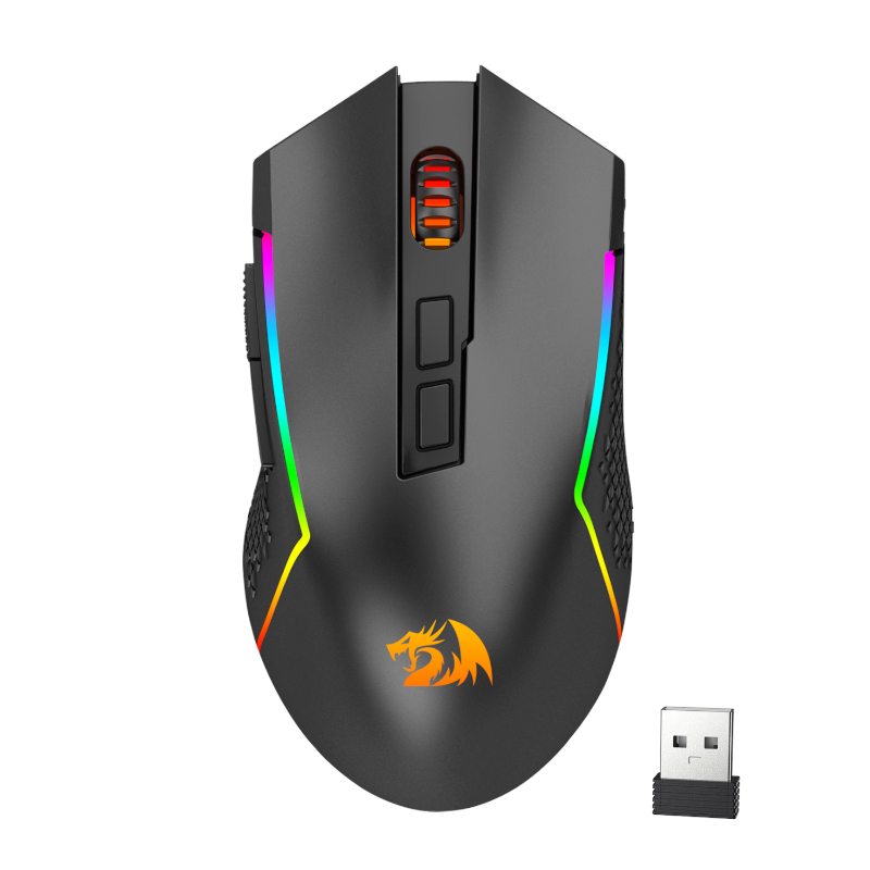 RD-M693-RGB_wr_01 REDRAGON Trident Pro 8000DPI RGB Gaming Mouse - Black - Image 1