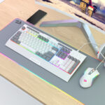 Redragon S151 Wired RGB Gaming Keyboard and Mouse Combo - White and Grey - Image 7