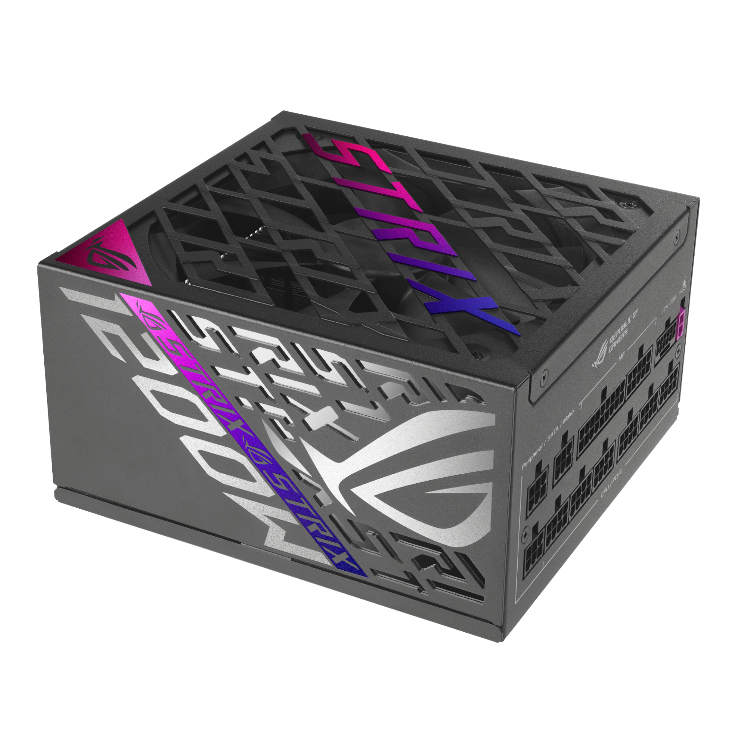 ROG-STRIX-1200P-GAMING_Asus-ROG-Strix-1200W-Platinum-ATX-Power-Supply_wr_01a Asus ROG Strix 1200W 80 PLUS Platinum ATX Modular Power Supply - Image 1