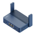 Cudy AX3000 2.5G Wi-Fi 6 Mini VPN Travel Router - Navy Blue - Image 3