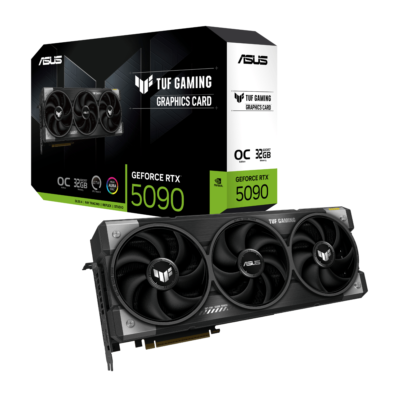 TUF-RTX5090-O32G-GAMING_ASUS_TUF_Gaming_GeForce_RTX_5090_32GB_GD_wr_01 ASUS TUF Gaming GeForce RTX 5090 32GB GDDR7 OC Edition Graphics Card - Image 1
