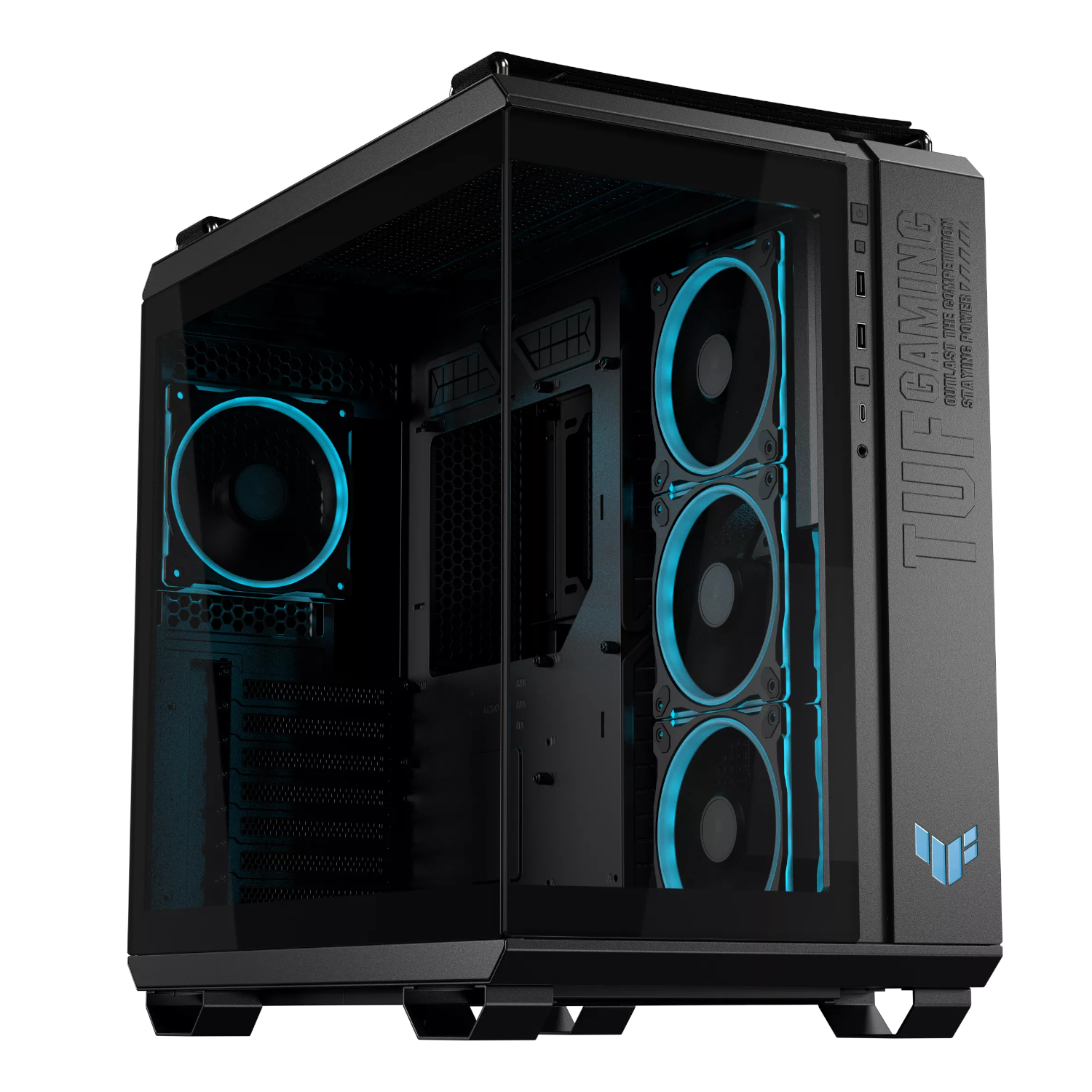 TUFGAMING-GT502HORIZON-BK_Asus-TUF-Gaming-GT502-Horizon-Mid-Tower-Chassis-–-Black_wr_01a Asus TUF Gaming GT502 Horizon ARGB Mid Tower Chassis - Black - Image 1