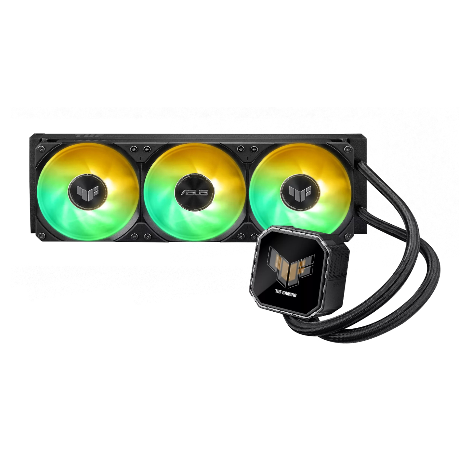 TUFGAMINGLCIII360ARGBLCD_Asus-TUF-Gaming-LC-III-360-ARGB-LCD-Liquid-CPU-Cooler-Black_wr_01a Asus TUF Gaming LC III 360 ARGB LCD Liquid CPU Cooler - Image 1