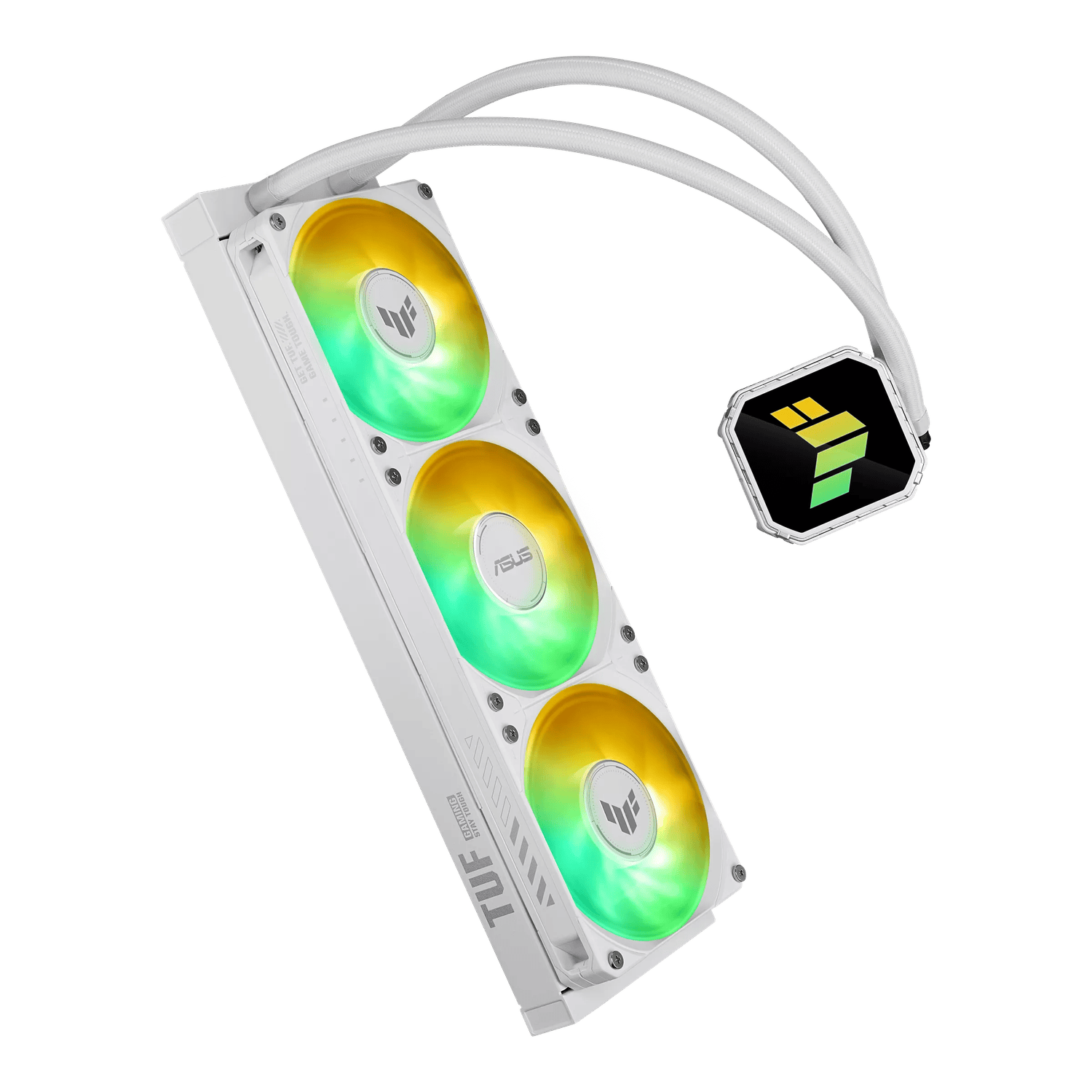 ASUS TUF Gaming LC III 360 ARGB White Edition Liquid CPU Cooler - Image 2