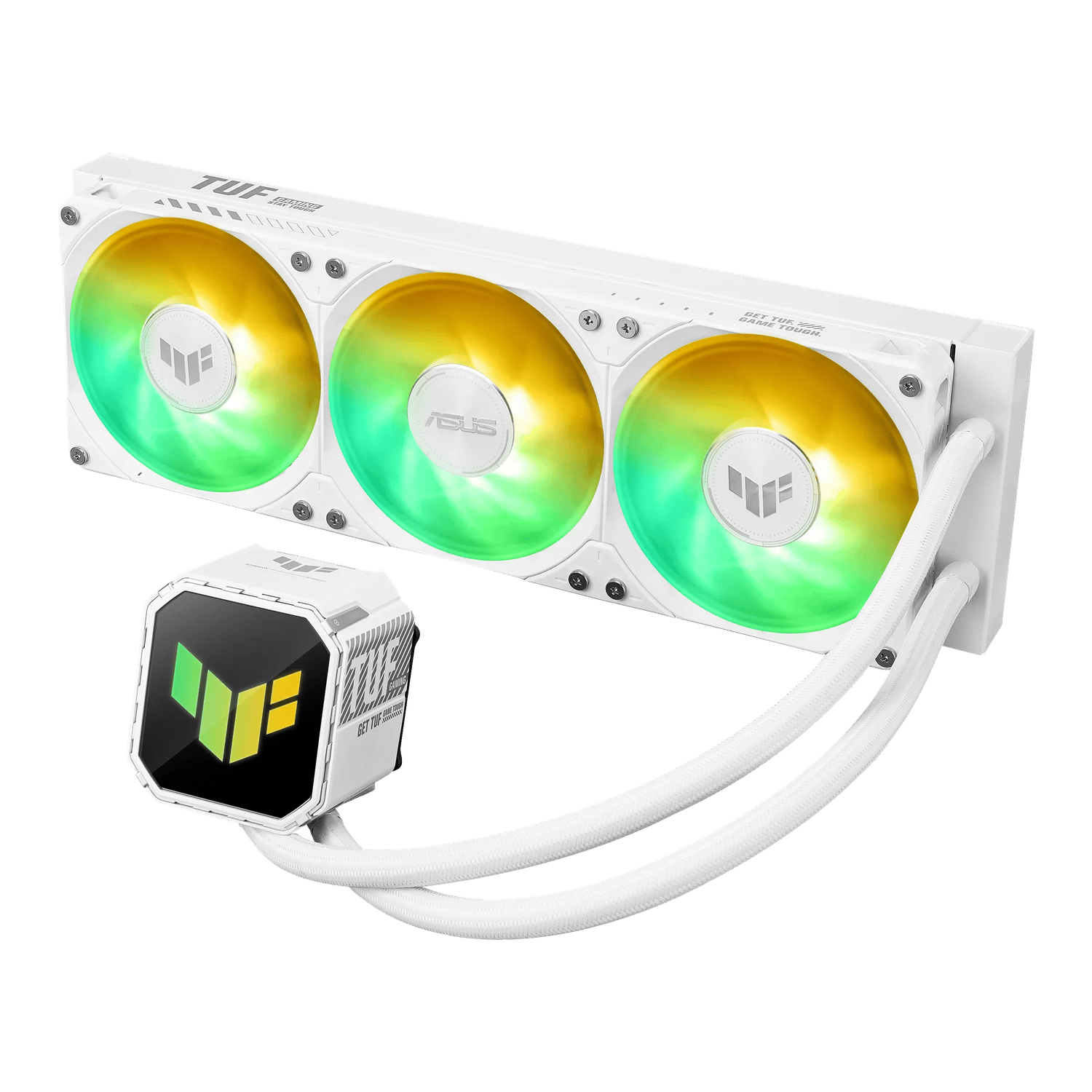 ASUS TUF Gaming LC III 360 ARGB White Edition Liquid CPU Cooler - Image 3