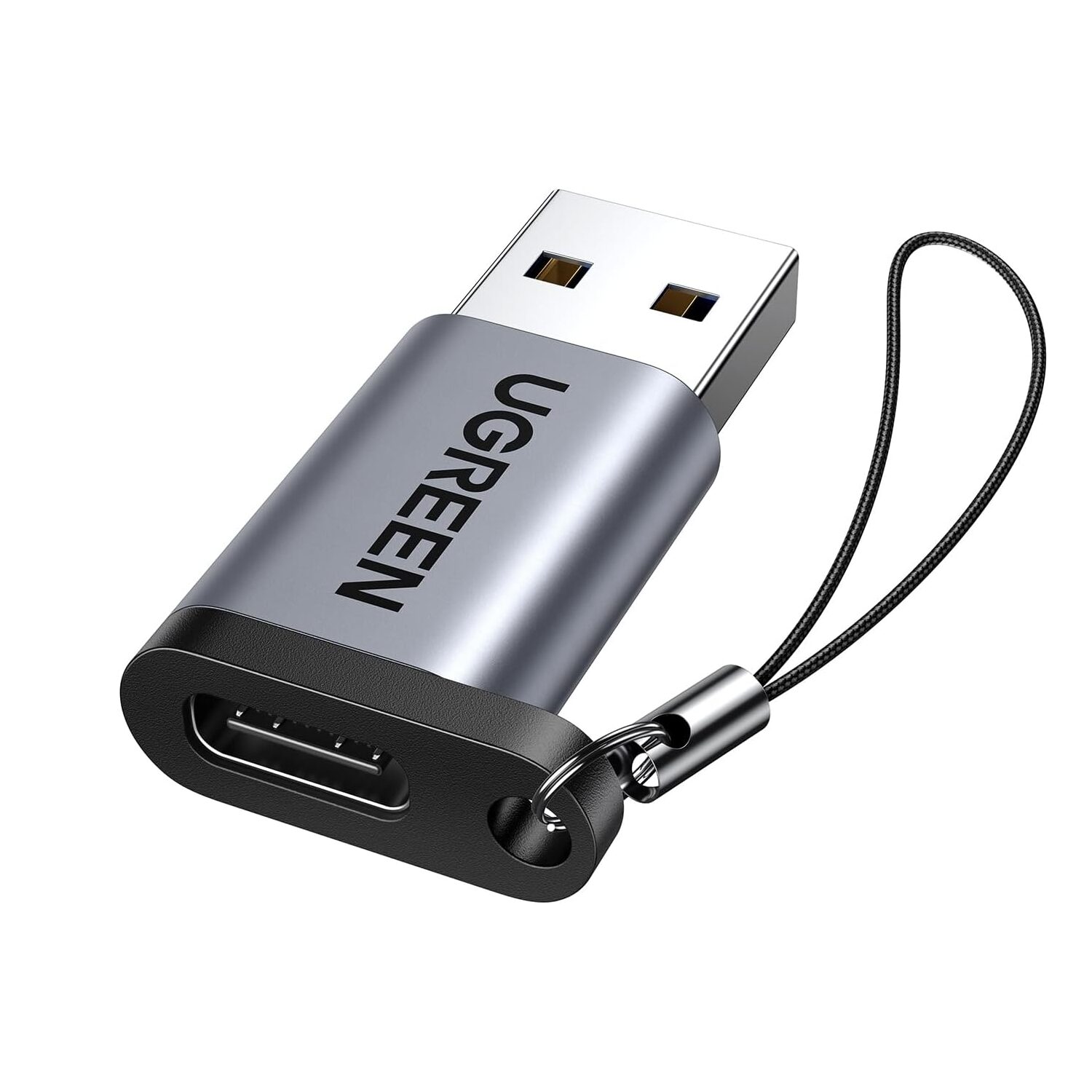 US276-wr-01 UGREEN USB 3.0 Male to Type-C 3.1 Female Adapter, Data Transfer and Charging - Image 1