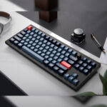 Keychron V3 Max QMK/VIA 80% Wireless Custom Mechanical Keyboard (Banana Switch) – Carbon Black - Image 3