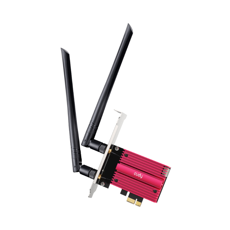 WE3000_wr_01 Cudy AX5400 WiFi 6E PCI Express Adapter - Image 1