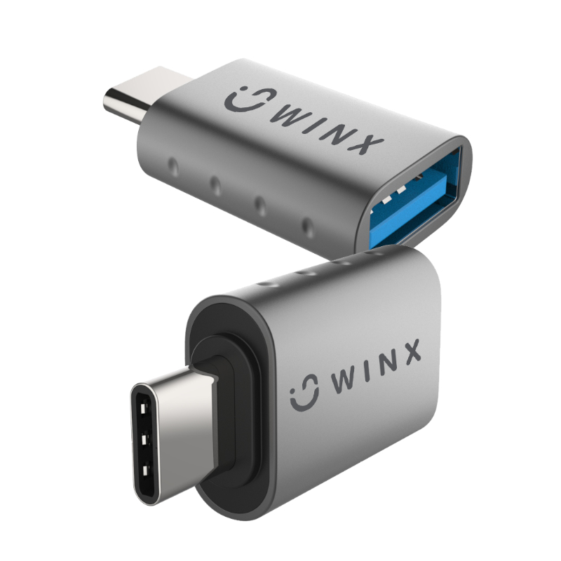 WX-AD103_wr_03 WINX LINK Simple Type-C to USB Adapter Dual Pack - Image 1