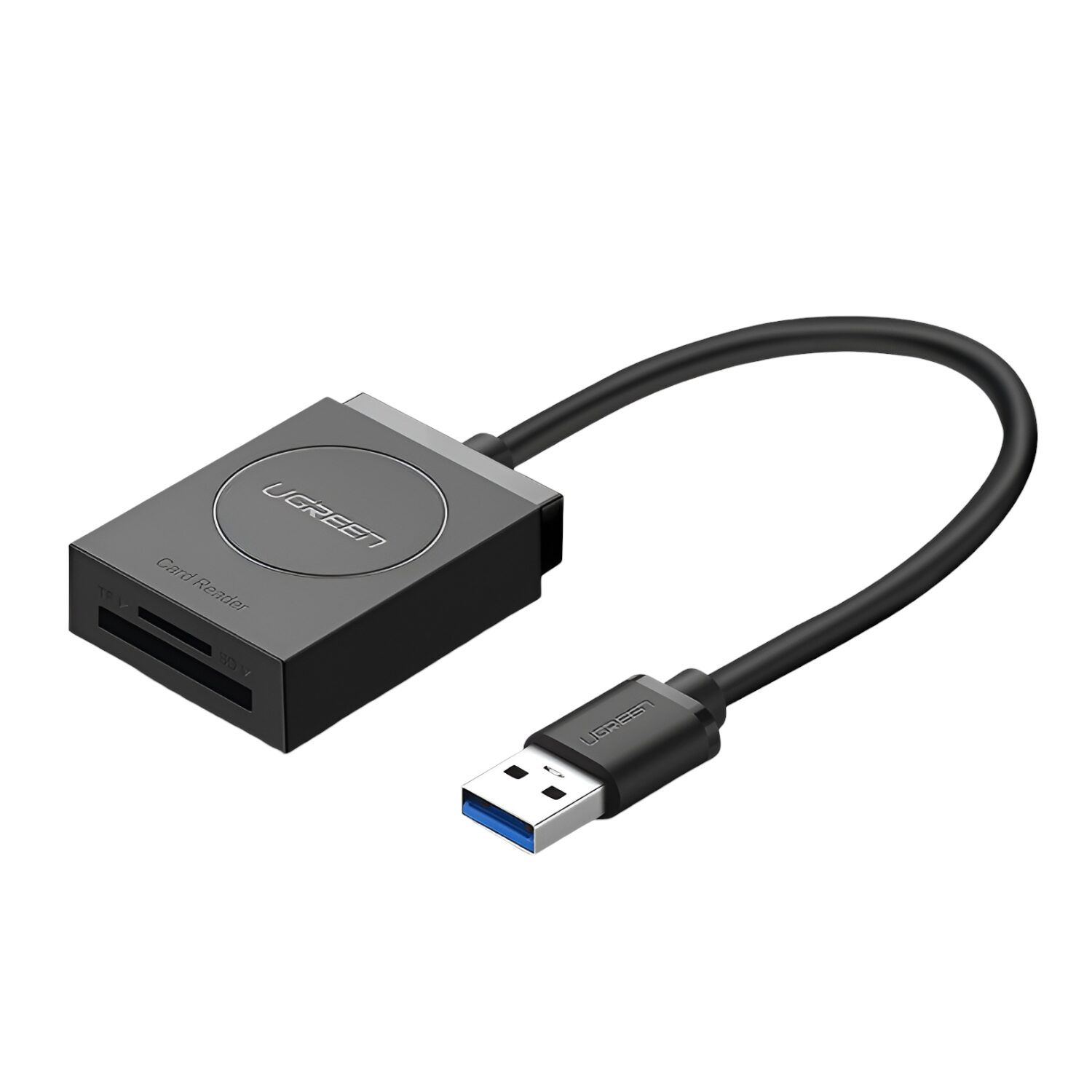cr127-2050-wr-02 UGREEN USB 3.0 Dual Slot Card Reader for SD/TF Cards – 5Gbps Data Transfer - Image 1