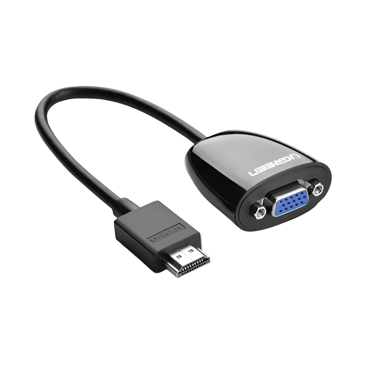 mm105-40253-wr-01 UGREEN HDMI to VGA Converter, 1080p Video Adapter - Black - Image 1