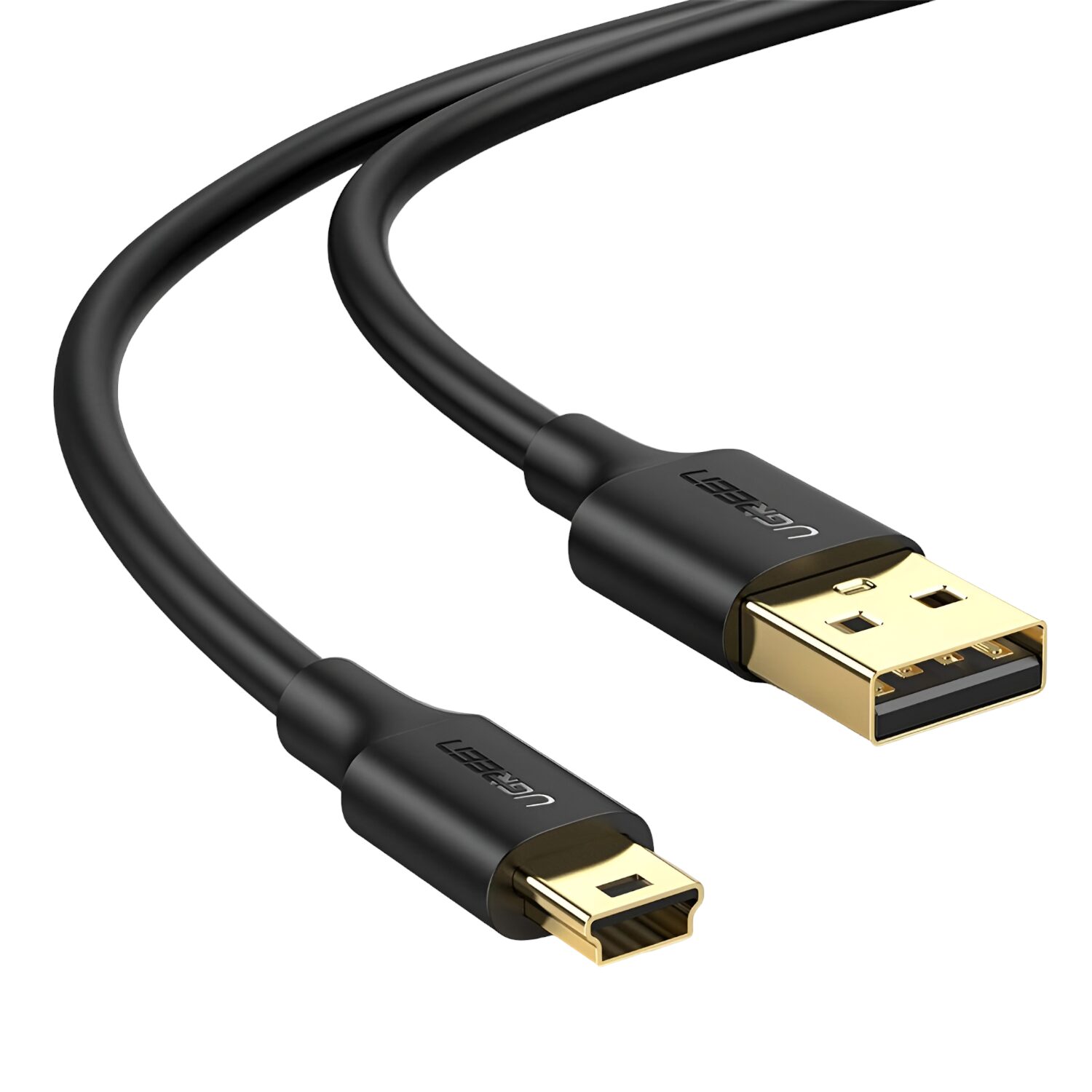 us132-wr-01 UGREEN US132 USB to Mini USB 2.0, 450Mbps SuperSpeed Cable - 2m - Image 1